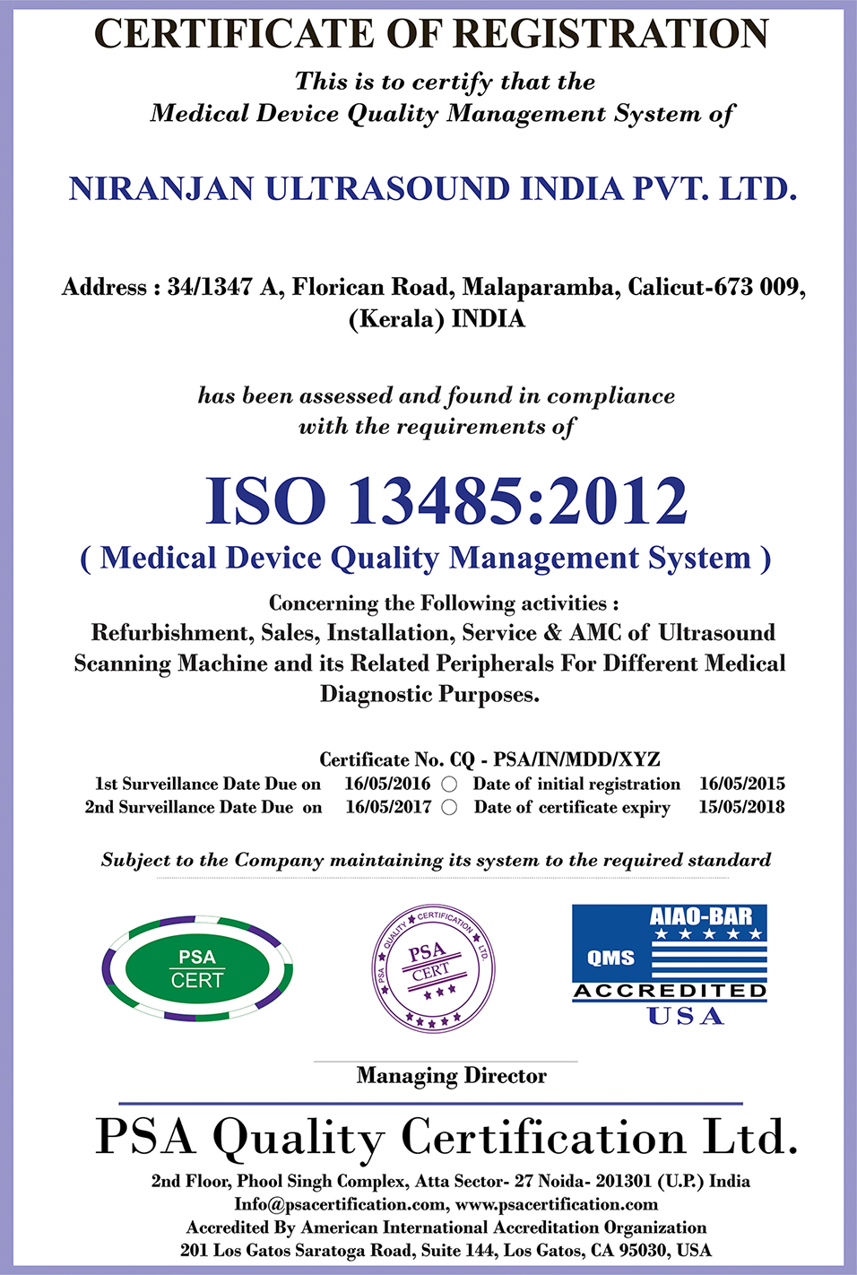 Iso 13485:2012